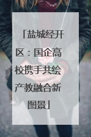 盐城经开区：国企高校携手共绘产教融合新图景
