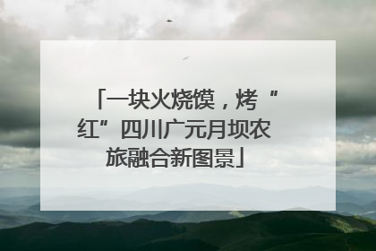 一块火烧馍，烤“红”四川广元月坝农旅融合新图景
