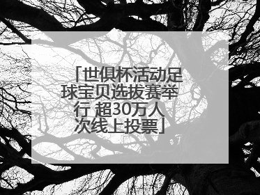 世俱杯活动足球宝贝选拔赛举行 超30万人次线上投票
