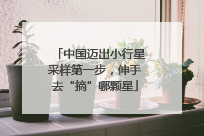 中国迈出小行星采样第一步，伸手去“摘”哪颗星