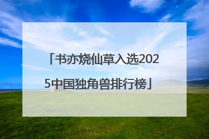 书亦烧仙草入选2025中国独角兽排行榜
