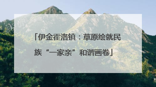 伊金霍洛镇：草原绘就民族“一家亲”和谐画卷