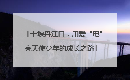 十堰丹江口：用爱“电”亮天使少年的成长之路