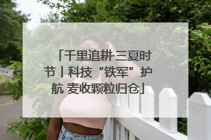 千里追耕·三夏时节丨科技“铁军”护航 麦收颗粒归仓