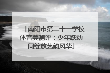 南阳市第二十一学校体音美测评：少年跃动间绽放艺韵风华