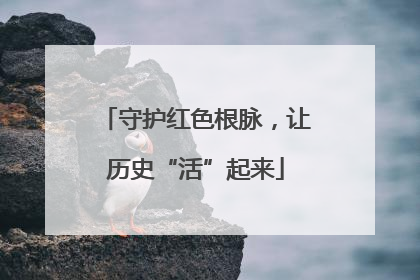 守护红色根脉，让历史“活”起来