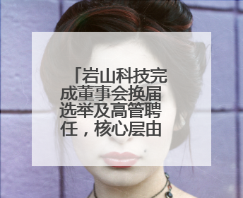 岩山科技完成董事会换届选举及高管聘任，核心层由头部券商背景的高管掌控