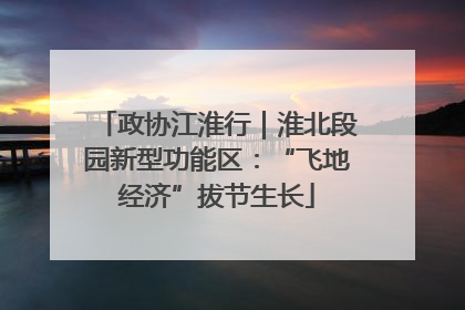 政协江淮行｜淮北段园新型功能区：“飞地经济”拔节生长