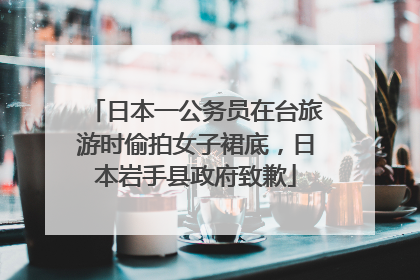 日本一公务员在台旅游时偷拍女子裙底，日本岩手县政府致歉