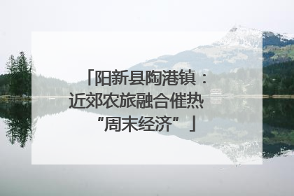 阳新县陶港镇：近郊农旅融合催热“周末经济”