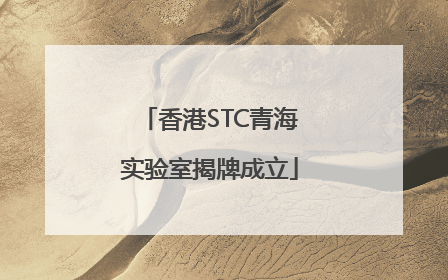 香港STC青海实验室揭牌成立