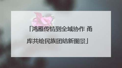 鸿雁传情到全域协作 甬库共绘民族团结新图景